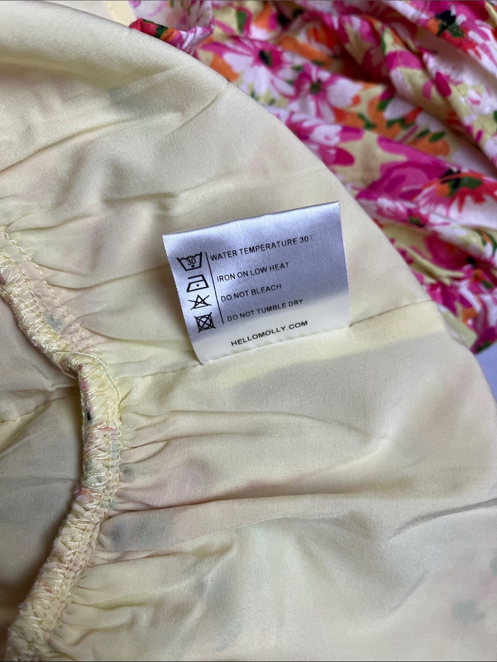 HELLO MOLLY ISLAND RADIANCE MINI DRESS FLORAL SIZE 8 - Picture 10 of 10